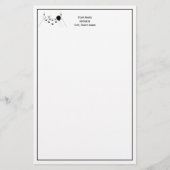 Boule de bowling de sport et papeterie (Devant)