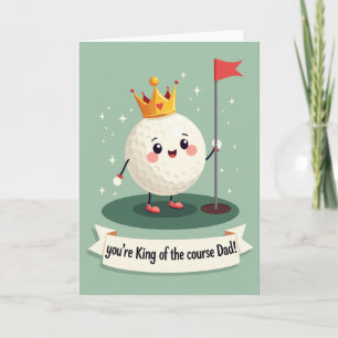 Boule de carte de Fête des Pères adorable
