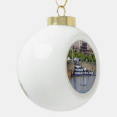 Boule de Covington ou ornement de flocon de neige (Gauche)
