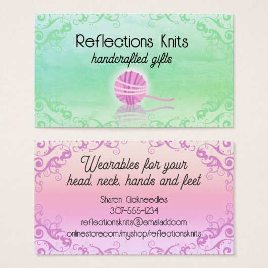 Boule de fil tricot tricot crochet homespun (Devant & derrière)