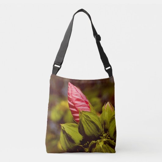 Boule de fleurs rose Jardin floral Sac photo (Devant)