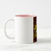 Boule de fleurs roses Photo Mug (Gauche)
