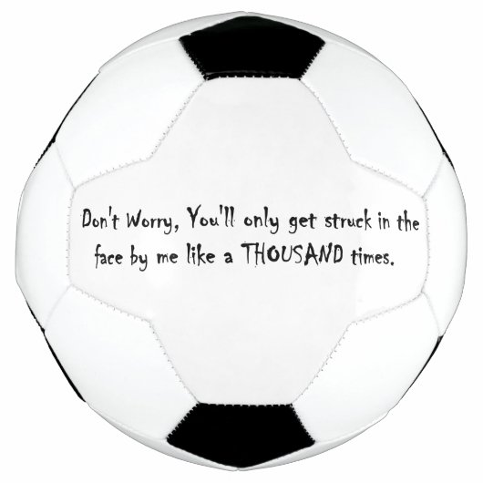 Boule de football (Devant)