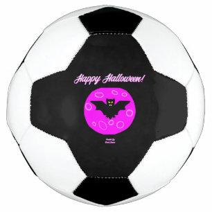 Boule de football de chaume d'Halloween