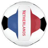 Boule de football du drapeau Pays-Bas (Tourné)