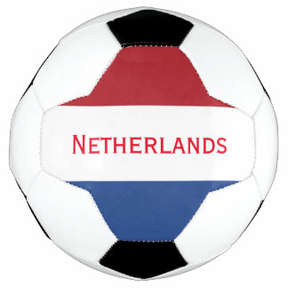 Boule de football du drapeau Pays-Bas