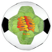 Boule de football en herbe Lucky Shot (Tourné)