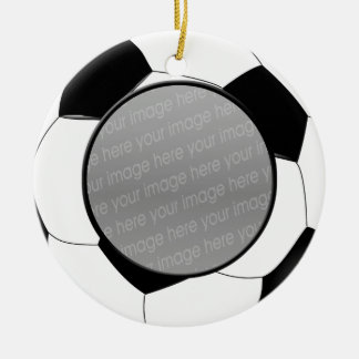 Boule de football ornement photo