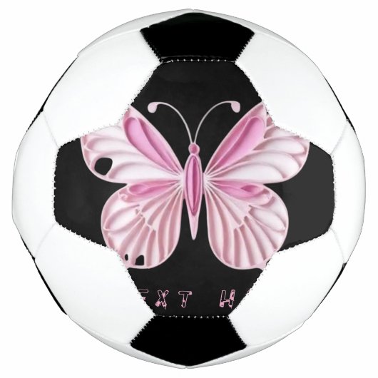 Boule de football papillon (Devant)