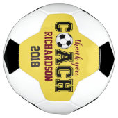 Boule de football unique coutume merci cadeau pour (Tourné)