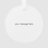 Boule de golf personnalisée (dos)