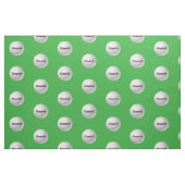 Boule de golf sur le tissu vert (Fat Quarter)
