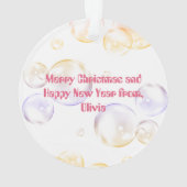 Boule de gomme rose, Anniversaire (dos)