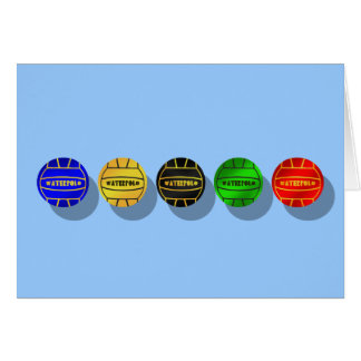 Boule de joueurs de polo d'eau et de joueurs de