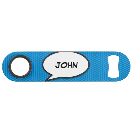 Boule de la bande dessinée Pop Art personnalisée (Devant (Horizontal))