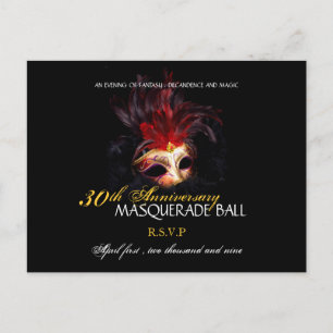Boule de mascarade - cartes- de réponse de carte