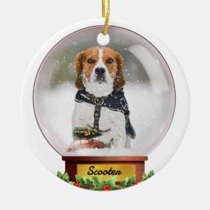 Boule de neige personnalisable Ornement pour anima