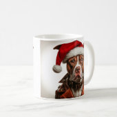 Boule de Noël Boule de café Mug (Devant droit)
