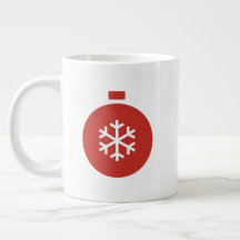Boule de Noël Géant Café Mug