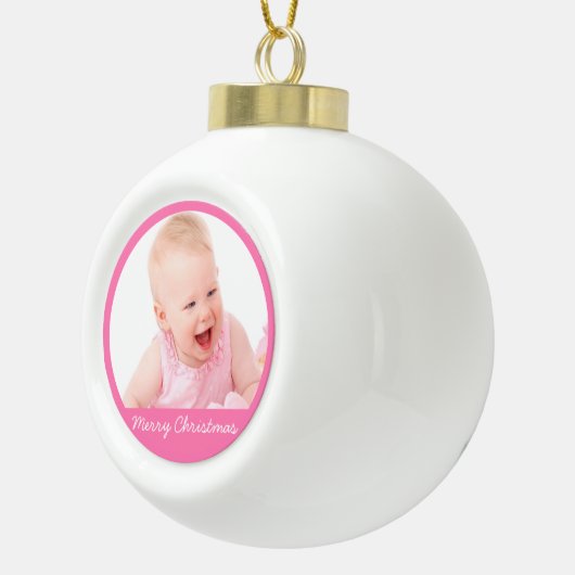 Boule de Noël Ornements Avec Bébé (Droite)