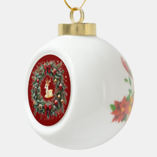 Boule de Noël personnalisée Ornement de Noël
