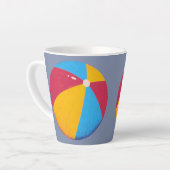 Boule de plage Latte Mug (Angle gauche)