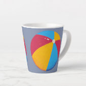 Boule de plage Latte Mug (Angle droit)