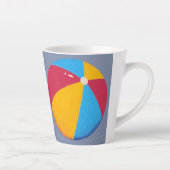 Boule de plage Latte Mug (Droite)