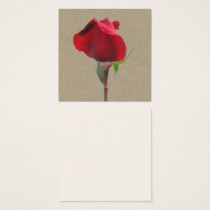Boule de rose rouge simple