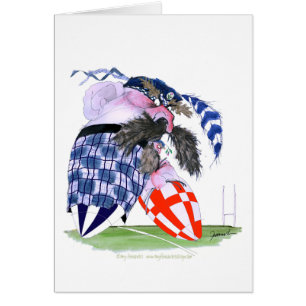 boule de rugby de l'Ecosse, fernandes élégants