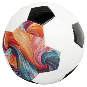Boule de soccer artistique