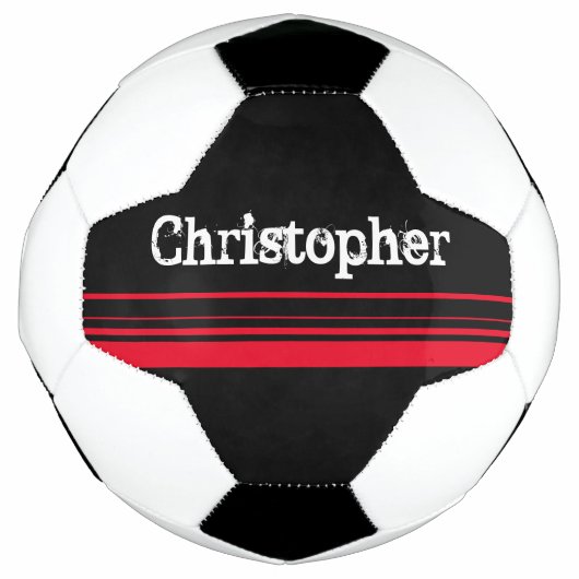 Boule de soccer customisée (Devant)