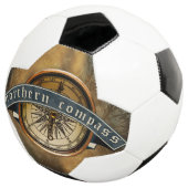 Boule de soccer de la boussole du Nord (3/4)