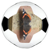 Boule de soccer de l'amiral rouge (Tourné)