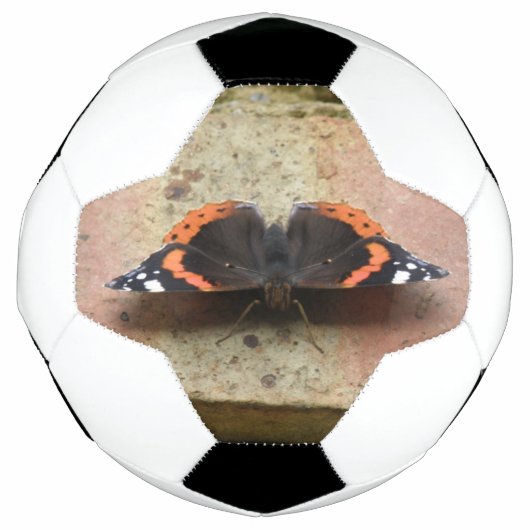 Boule de soccer de l'amiral rouge (Devant)