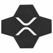 Boule de soccer du logo XRP (Plat)