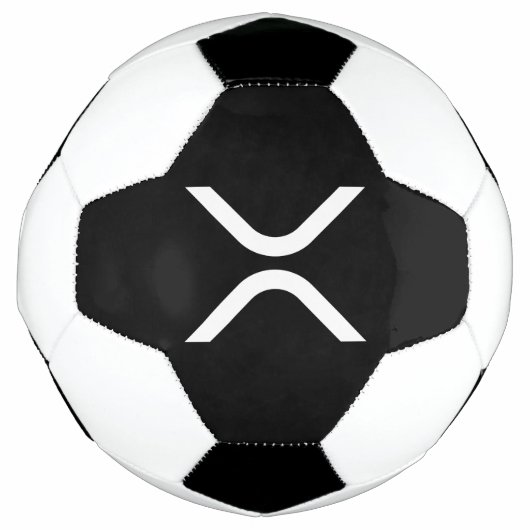 Boule de soccer du logo XRP (Devant)