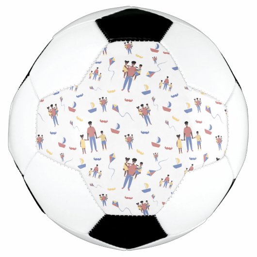 Boule de soccer fête des pères (Devant)