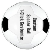 Boule de soccer imprimée sur mesure pour personnal (Tourné)