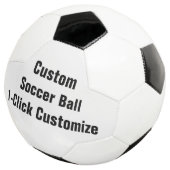 Boule de soccer imprimée sur mesure pour personnal (3/4)