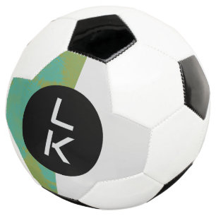 Boule de soccer Monogramme personnalisée