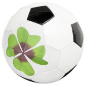Boule de soccer personnalisable à quatre feuilles  (3/4)