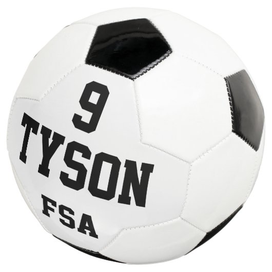 Boule de soccer personnalisée (3/4)