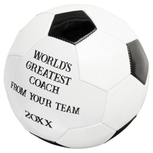 Boule de soccer personnalisée (3/4)