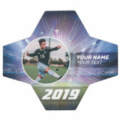 Boule de soccer personnalisée (Plat)