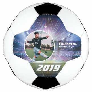 Boule de soccer personnalisée