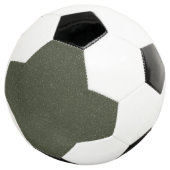 Boule de soccer personnalisée dans le bruit vert d (3/4)