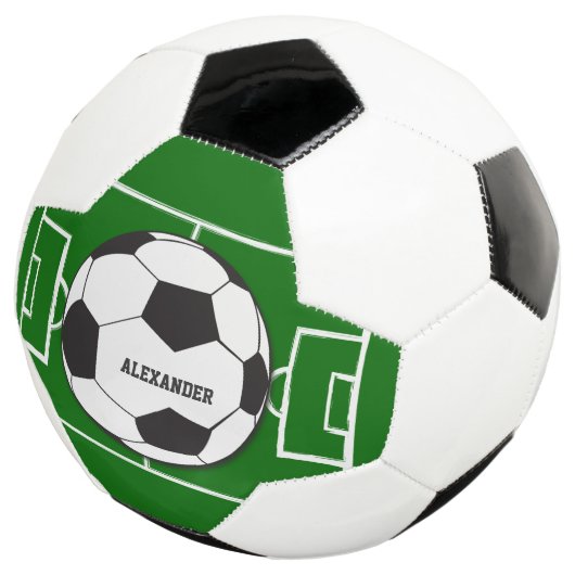 Boule de soccer personnalisée et terrain (3/4)