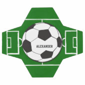 Boule de soccer personnalisée et terrain (Plat)