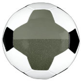 Boule de soccer personnalisée — Moss de split vert (Tourné)
